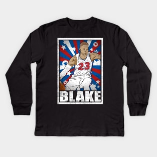 Griffin Basketball Blake Detroit 23 Legend Kids Long Sleeve T-Shirt